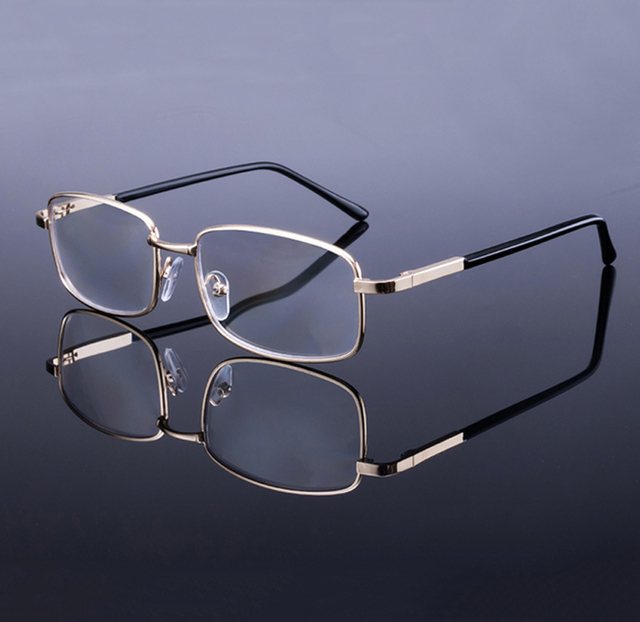 Okulary do czytania Progressive Multifocus Ultralight z pełnym obrzeżem, wysoka jakość, stop Anti Blu Classic Fashion - tanie ubrania i akcesoria