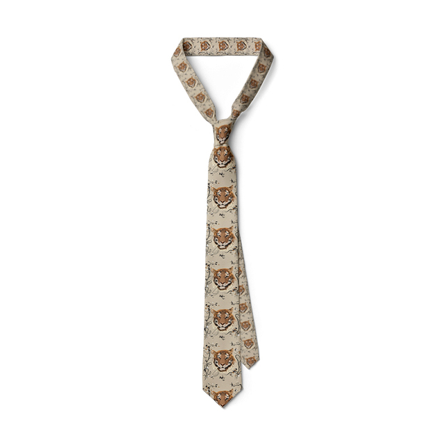 Krawat Skinny 8cm Anime Cartoon 3D - Męski krawat Unisex, idealny na ślub - Biznesowy krawat w stylu slim  - tanie ubrania i akcesoria