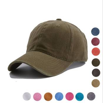 Unisexowa czapka z daszkiem w stylu Hip-Hop, regulowana, haftowane logo, jednolity kolor. WZCX MOQ10pcs