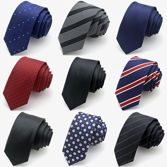 Krawat męski 2019 - nowoczesna moda 5cm wąski krawat z wysokiej jakości tkaniny pin 1200 w kwiatowy wzór siatki - idealny do formalnych sukienek - tanie ubrania i akcesoria