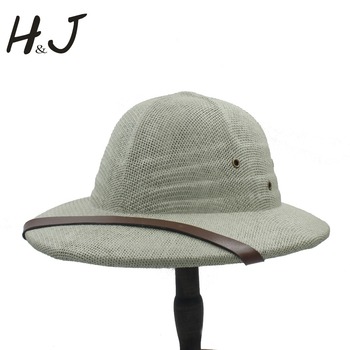 Nowość kask hełm kapelusz Fedora w stylu wojna w Wietnamie armii słońce tata kanotier wiadro Safari dżungla górnik czapka z daszkiem fedora (damsko-męski)