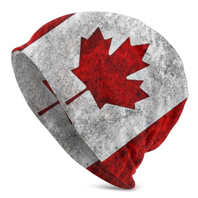 Kolarska czapka retro z flagą Kanady, w stylu vintage, chroniąca przed zimnem i mycia, dla mężczyzn i kobiet - tanie ubrania i akcesoria