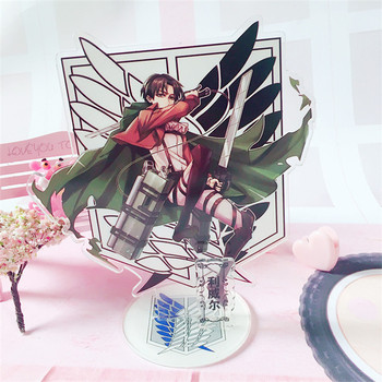 Figurka akrylowa Levi Ackerman z Anime Attack on Titan - dekoracja biurka, idealna rekwizyt do strojów cosplay