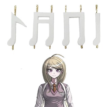 Spinki do włosów Akamatsu Kaede z gry Danganronpa Anime - zestaw 4 sztuk