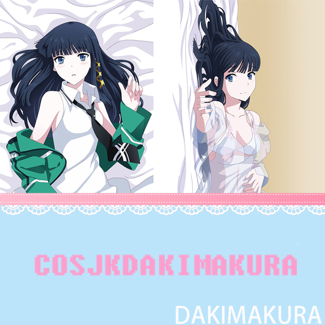Poszewka na poduszkę do przytulania Anime Dakimakura Shiba Miyuki z magicznego liceum w wysokiej jakości druku HD (Kostiumy anime) - tanie ubrania i akcesoria