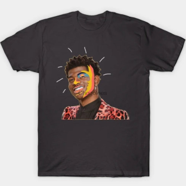 Koszula artystyczna Lil Nas X dla fanów - prezent od HerTrendy - tanie ubrania i akcesoria