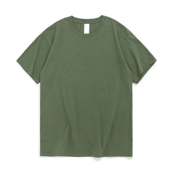 Męska letnia koszulka O-Neck z krótkim rękawem 100% bawełny w 15 kolorach