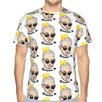 Męska koszulka T-Shirt Basic z krótkim rękawem Poliester z grafiką Tokio Hotel