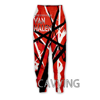 Spodnie dresowe Van Halen Band z 3D drukiem - komfortowe i stylowe