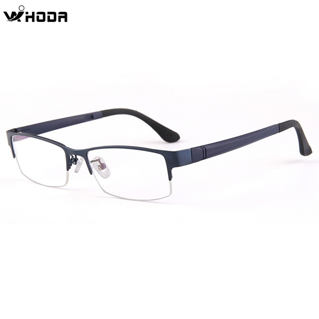 Biznesowe oprawki okularowe dla mężczyzn z tytanowymi ramkami, idealne dla krótkowidzów, dalekowidzów i osób potrzebujących korekcji wzroku do czytania - tanie ubrania i akcesoria