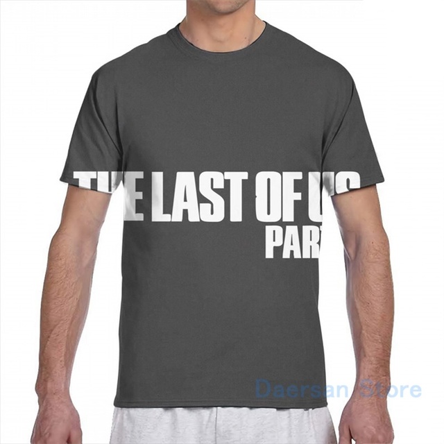 Męska koszulka z krótkim rękawem z nadrukiem The Last of Us 2 - tanie ubrania i akcesoria