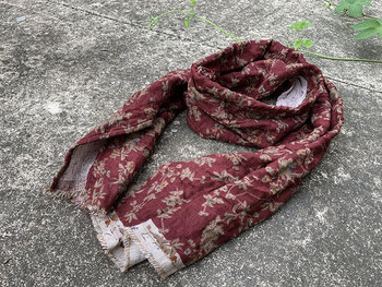 Damski szalik bawełniany z nadrukiem w stylu Retro Vintage 2020, na jesień i wiosnę