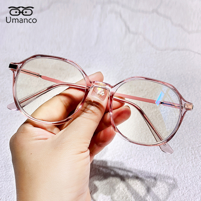 Lekkie okrągłe okulary do czytania TR90+1.0 ~ +4.0 dla mężczyzn i kobiet z ochroną przed niebieskim światłem - tanie ubrania i akcesoria