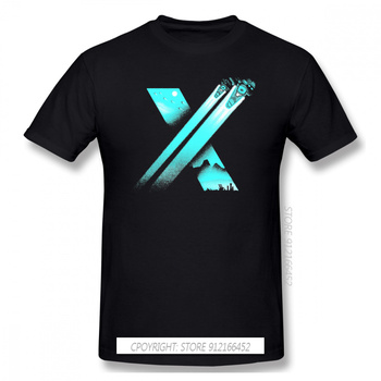 Męskie koszulki Xenoblade Chronicles Shulk Monado, grafika krzyża XENO, krótki rękaw, wysoka jakość, 100% bawełny, O-Neck