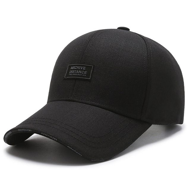 Mężczyźni czapka baseballowa Boutique Luxury Casual Black Snapback - tanie ubrania i akcesoria