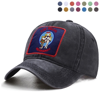 Unisexowa czapka z daszkiem Los Pollos Hermanos w niskim profilu, idealna na lato