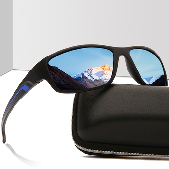 Męskie spolaryzowane okulary przeciwsłoneczne Vintage Luxury 2021 marki Egnwkth - idealne do jazdy i wędkowania
