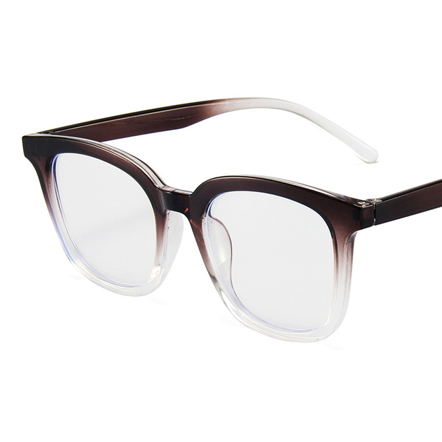 Klasyczne męskie okulary blokujące niebieskie światło w oprawkach optycznych - tanie ubrania i akcesoria