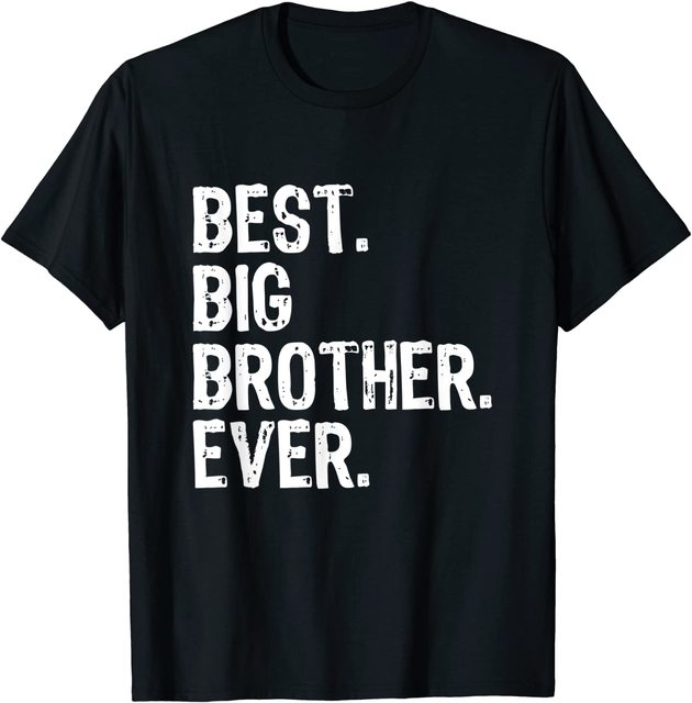 Męska personalizowana koszulka T-Shirt Najlepszy Wielki Brat   - tanie ubrania i akcesoria