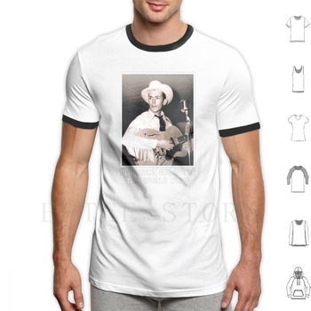 Koszulka męska DIY Hank Williams z piosenkami Hillbilly