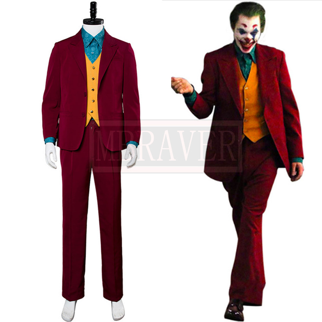 Kostium Joaquina Phoenixa z filmu Joker 2019 - Arthur Fleck - personalizowany, różne rozmiary - tanie ubrania i akcesoria