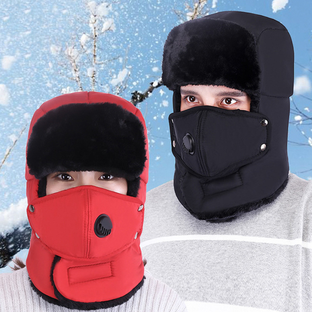 Unisex Czapka zimowa ColdProof - wiatroszczelna, ciepła, nadająca się do sportów outdoorowych, zagęszczony miękki materiał - Beanie - tanie ubrania i akcesoria