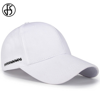 Czapka baseballowa FS 2021 letnia marki - biało-czarna, prosta konstrukcja, szczytowy model, unisex Streetwear Snapback w stylu Hip-Hop