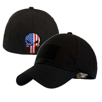 Wojskowa czapka baseballowa dla mężczyzn - letnia, przeciwsłoneczna, typu snapback - styl hip-hop
