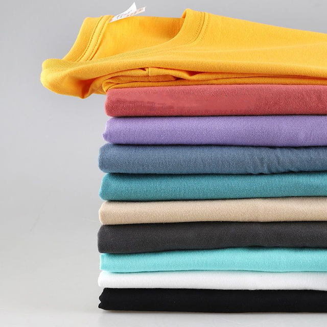 Koszulka męska z długim rękawem Harajuku - Solid Color, 100% miękka bawełna, przylegający O-neck, Basic Topy - tanie ubrania i akcesoria