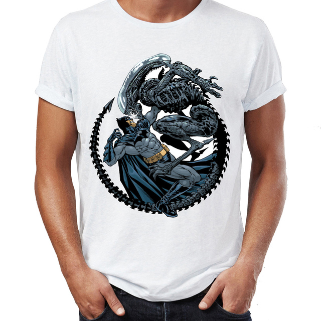 Koszulka męska Aliens Chestburster Evolution z grafiką Alien Ellen Ripley - elegancka i wyjątkowa - tanie ubrania i akcesoria