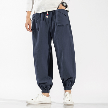 Spodnie męskie w stylu Harajuku z szerokimi nogawkami, duże rozmiary, Hip Hop 5XL, 2021, wieloma kieszeniami, luźne dorywczo, oversize