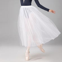 Profesjonalne baleriny balet Tutus dla dorosłych - biały, czarny, różowy, czerwony. Z długim tiulowym Tutu w pasie i koronkową siatką