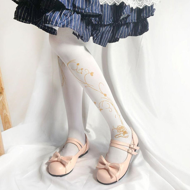 Piękne buty Lolita Bowknot z jednolitą powierzchnią w trzech kolorach, idealne dla księżniczek i kawaii dziewczyn - tanie ubrania i akcesoria
