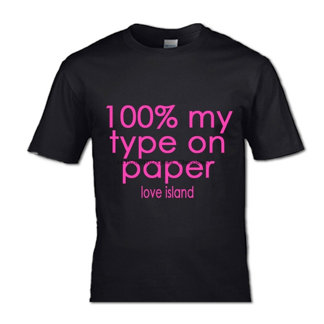 Koszulka męska 100% bawełniana 'Miłość Wyspa' - Mój typ! #Muggy, Zgubiony Kember - tanie ubrania i akcesoria