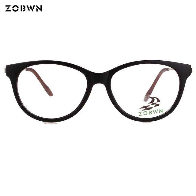 ZOBWN Nowość - cienkie optyczne okulary damskie w stylu okularów CAT Eye - tanie ubrania i akcesoria
