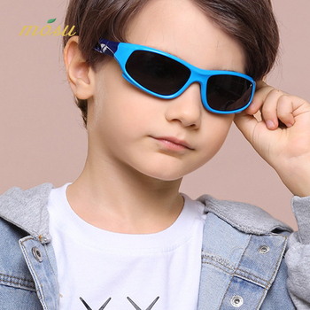 Okulary przeciwsłoneczne dla dzieci 2021 moda spolaryzowane elastyczne chłopcy dziewczęta UV400 óculos