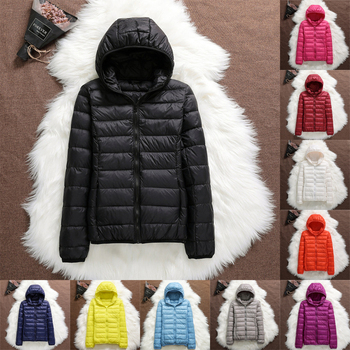 Płaszcz puchowy z sztucznego futra dla kobiet w rozmiarach S-3XL - modna, luźna i ciepła
