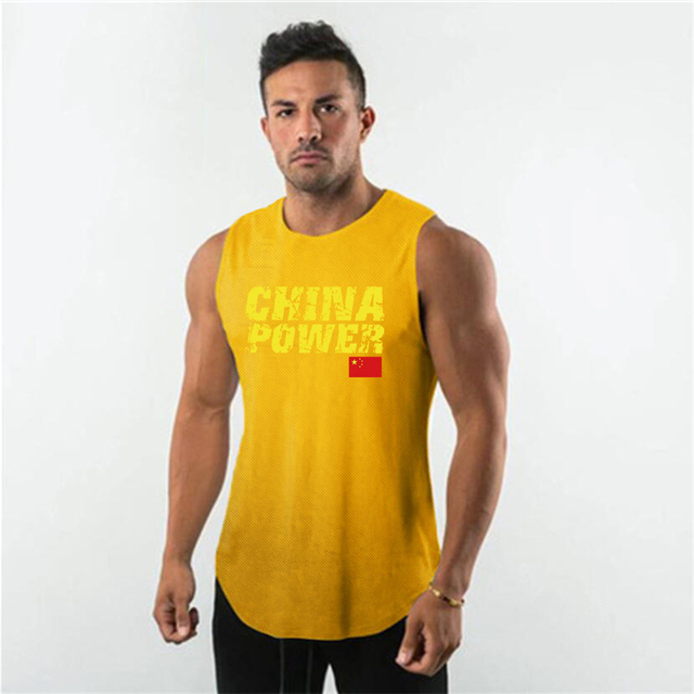 Męski bezrękawnik treningowy Oneck Quick Dry - koszulka na ramiączkach idealna na lato, do kulturystyki i fitnessu - tanie ubrania i akcesoria