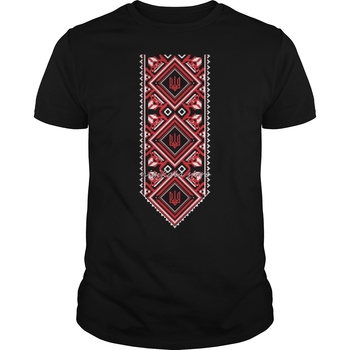 Koszulka męska z ukraińskim haftem Vyshyvanka
