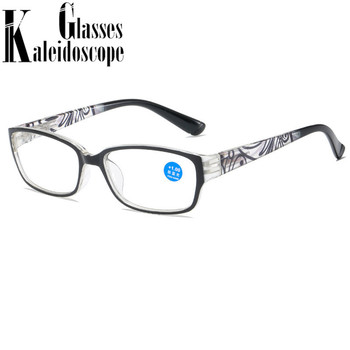 Okulary do czytania Lekkie, blokujące niebieskie światło dla kobiet, w modnym designie, zastępujące szkła w okularach przeciwsłonecznych dla starszych osób prowadzących, z różnymi mocami: 1.5, 2.5, 3.0