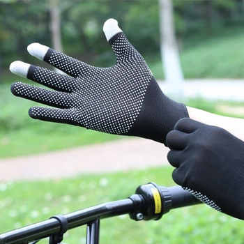 Lekkie antypoślizgowe rękawice motocyklowe - cienkie, oddychające, ekran dotykowy - dla mężczyzn i kobiet (rękawice męskie) - wiosna, sport, outdoor