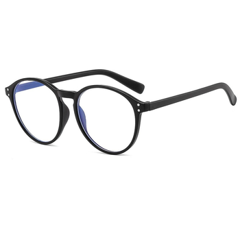 Nowe uniwersalne damskie okulary zerówki przeciwdziałające niebieskiemu światłu w klasycznym stylu retro