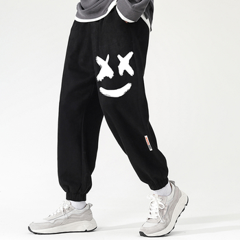 Spodnie do biegania Harajuku w stylu Hip Hop Streetwear - jesienna nieformalna moda dla biegaczy