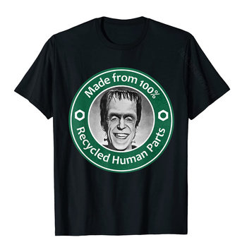 Męska koszulka z nadrukiem Frankenstein Funny Misfit - Zabawny i Funkcjonalny
