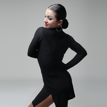 Kobieta Kostium do tańca latynoskiego 2020 - czarna sukienka salsa i moderna w magazynie