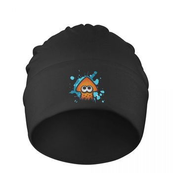 Czapka zimowa Splatoon Inklings Switch Salmon Run Skullies Squid On Ink Knit - dziecięca/męska/damska