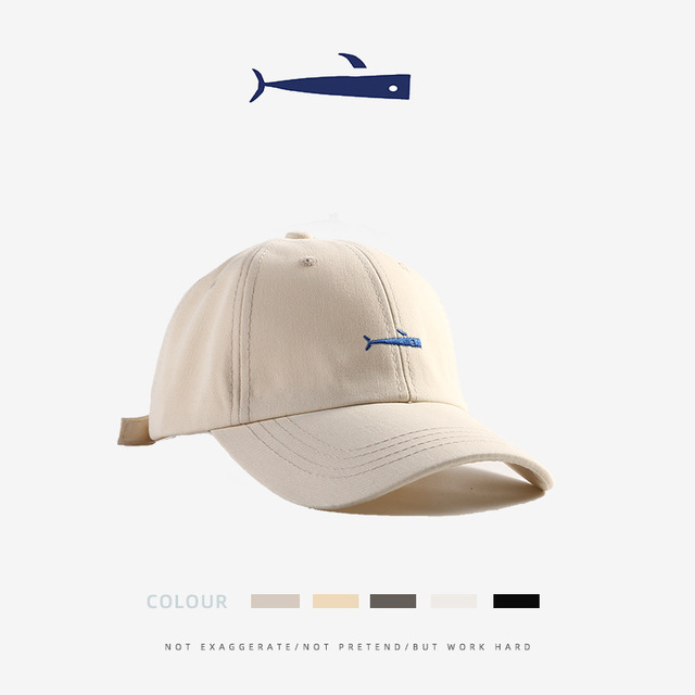 Nowy modny kapelusz z daszkiem 2021 - Solid Color - dla kobiet i mężczyzn - sportowa czapka baseballowa z haftem i ochroną przeciwsłoneczną - fala parasolowa - tanie ubrania i akcesoria