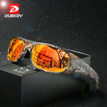 Wysokiej jakości polaryzacyjne okulary przeciwsłoneczne dla mężczyzn w kamuflażowym stylu sportowym - rama z modnymi okularami do jazdy nocnej (B27)