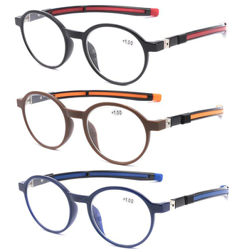 Nowe ultralekkie okulary do czytania na magnes szyi, wysokiej jakości, męskie i damskie, materiał TR90, dostępne w zakresie mocowań od +1.0 do +4.0