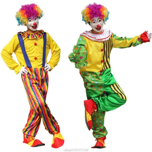 Kostium Clown do Halloween, roli, karnawału i Cosplay S29 - tanie ubrania i akcesoria